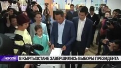 На выборах главы Кыргызстана лидирует преемник президента