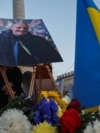 Прощання із Андрієм Парубієм у Києві на Майдані Незалежності. Україна, 1 вересня 2025 року 