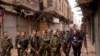 نیروهای ارتش سوریه در مرکز حلب