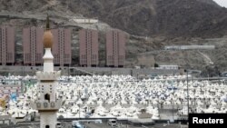 نمای منی در عربستان سعودی