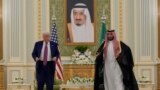 دیدار دونالد ترمپ، رئیس جمهور ایالات متحده و محمد بن سلمان، ولیعهد عربستان سعودی در ریاض