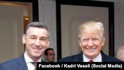 Kadri Veseli dhe presidenti Donald Trump 