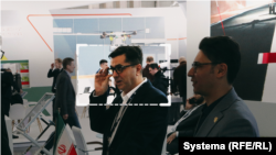 Араш Доруді на виставці "Національний авіаційний інфраструктурний салон" у Підмосков'ї у лютому 2026 року. Джерело: "Алюмінієва асоціація"