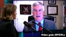 Fred Flajc tokom intervjua za RSE