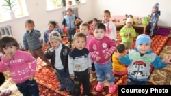 Қырғызстандағы балабақшадағы балалар. (Көрнекі сурет)