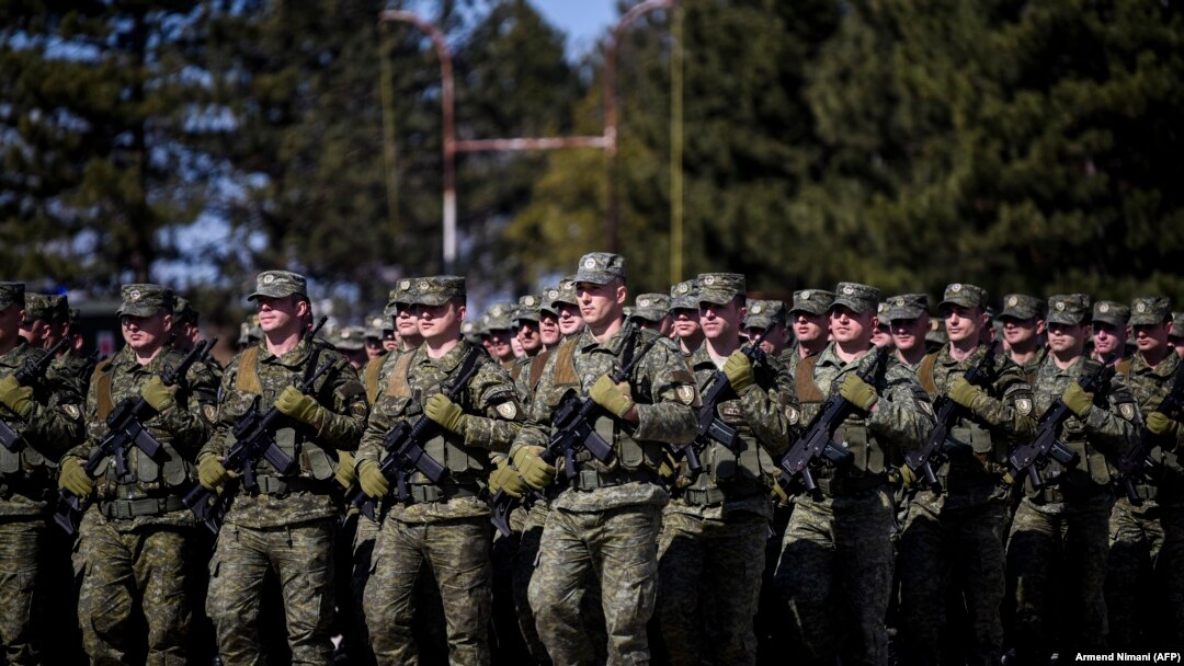 Pripadnici Kosovskih bezbednosnih snaga (BSK) Priština, 5 mart 2020.