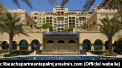 Апартаменти в Дубаях, фото с сайту готельного комплексу