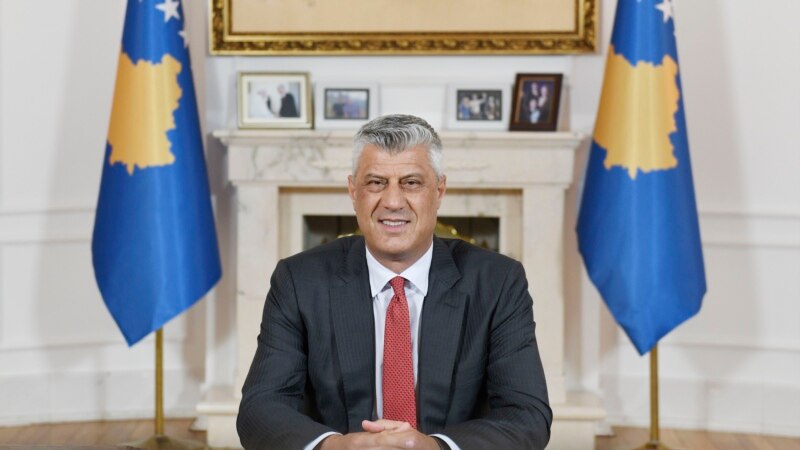 Kosowonyň prezidenti uruş jenaýatçylygy aýyplamasy esasynda Gaagada jogap berer