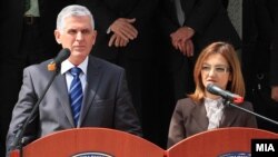 Бајрам Реџепи и Гордана Јанкулоска 