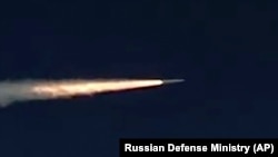 Raketa hipersonike ruse Kinzhal gjatë testimit në jug të Rusisë më 11 mars 2018. 