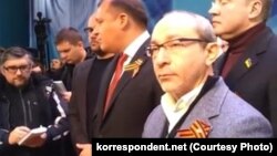 Геннадий Кернес (справа) и Михаил Добкин 