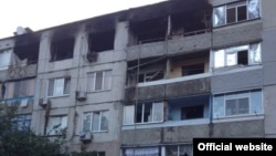 Місце вибуху в Павлограді (фото з сайту Нацполіції)