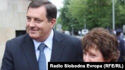 Milorad Dodik i Ketrin Ešton u Banjaluci, 13. maj 2011