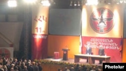 Armenia -- The ruling Republican Party holds a conference in Yerevan.