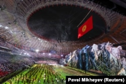 Церемония открытия Всемирных игр кочевников - 2026. Бишкек, 31 августа