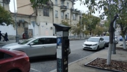 Паркомат на платной парковке на улице Большой Морской