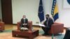 Johan Sattler, head of EU Delegation to Bosnia Herzegovina with Zoran Tegeltija, chairman of the Council of Ministers of BiH