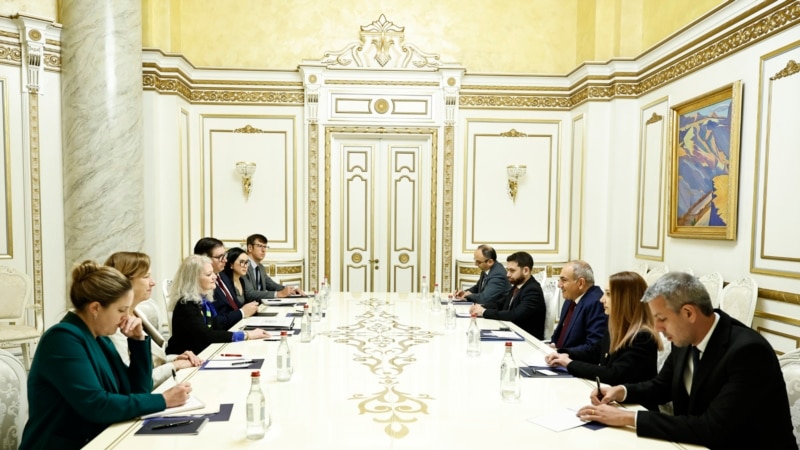 ფაშინიანმა ერევანში უმასპინძლა აშშ-ის სახელმწიფო მდივნის მოადგილეს