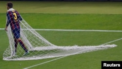 Gerard Pique de la FC Barcelona