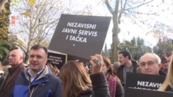 Protest: Nezavisni javni servis i tačka