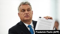 Premierul Ungariei, Viktor Orban, a lipsit de dezbaterea din Parlamentul European