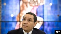 Premierul Victor Ponta la conferinţa de presă de la guvern, 9 iunie 2015