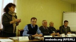 Прамаўляе актывістка ініцыятыўнай групы ў абарону стадыёна на Цнянскай вуліцы Вера Цітовіч