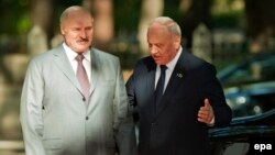 La vizita precedentă la Chișinău a președintelui Lukașenka în septembrie 2014