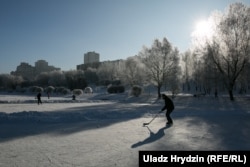 Зіма ў Менску, ілюстрацыйнае фота