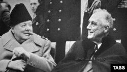 Winston Churchill i Franklin Roosevelt 