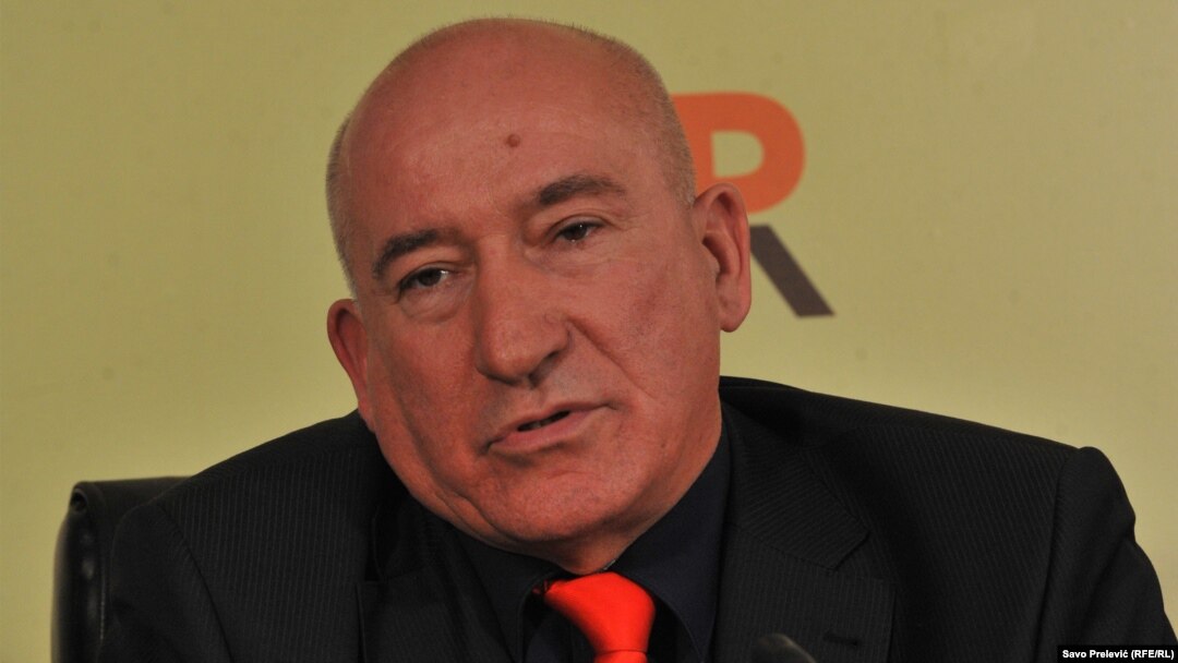 Montenegro's chief prosecutor, Milivoje Katnic (above), accused Ristic last month of participating in the alleged coup attempt.