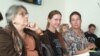 Лингвист Елена Кара-Мурза, Светлана Прокопьева и ее адвокат Татьяна Мартынова в зале суда
