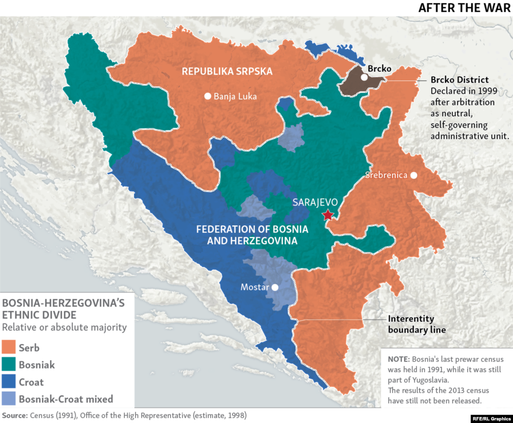 Resultat d'imatges de bosnia map