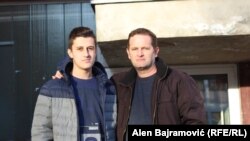 Slavko sa ocem Nenadom Mrševićem