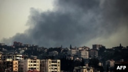 Ливандын түштүгү. Дейр-аз-Захрани шаары Израилдин соккусунан кийин. 2026-жылдын 15-апрели.