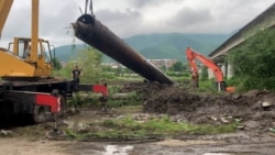 Փամբակ գետից մահաբեր խողովակն ապամոնտաժվեց