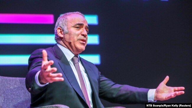 Chess grandmaster Garry Kasparov (file photo)