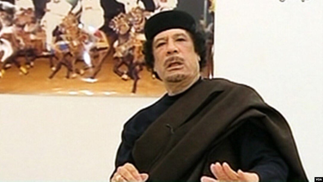 Moammar Gadhafi