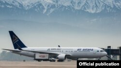 Air Astana компаниясының ұшағы (Көрнекі сурет).