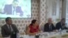 Нишасте бо ширкати намояндагони ҷомеаи мадании Тоҷикистон.