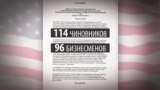 Кто вошел в «кремлевский доклад» Минфина США