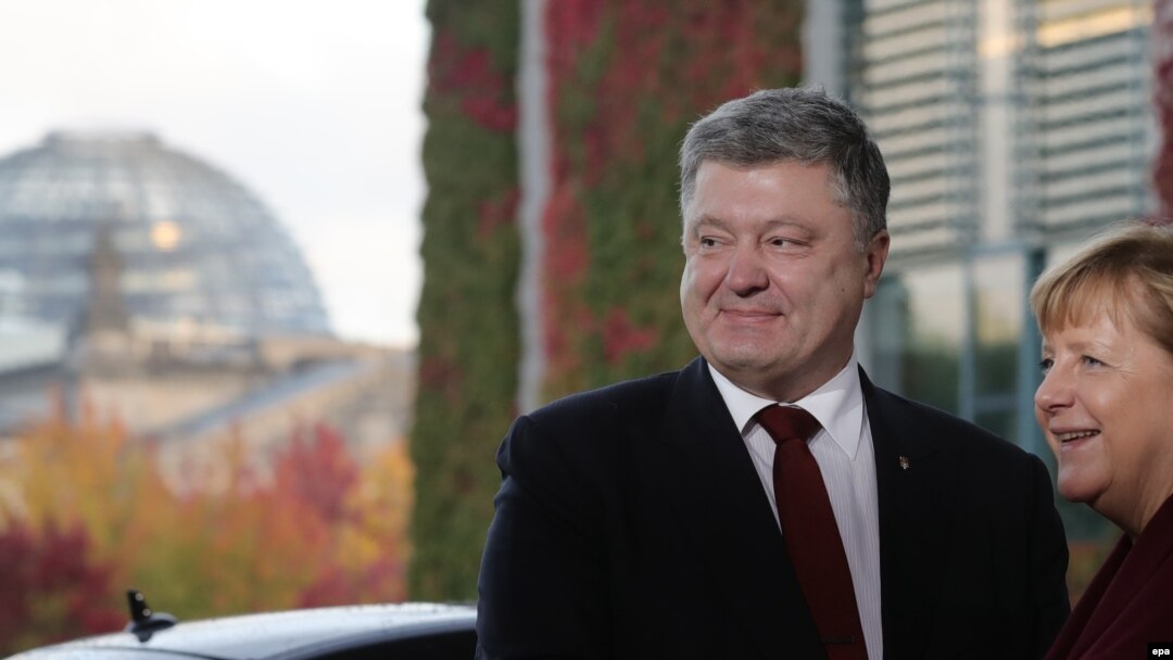 Petro Porošenko i Angela Merkel u Berlinu 