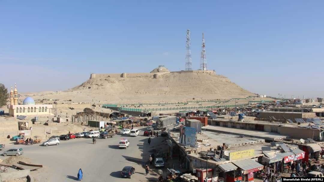 The government's control barely goes beyond the soaring fortress in Qalat, which is said to date back to when Alexander the Great invaded the region.