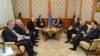 Armenia - President Serzh Sarkisian meets with the visiting co-chairs of the OSCE Minsk Group, Yerevan, 23Nov212.