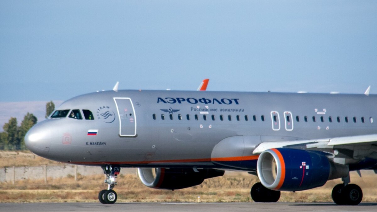 Because of the sanctions, Aeroflot sent the plane for repairs to Iran for the first time