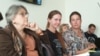 Лингвист Елена Кара-Мурза, Светлана Прокопьева и ее адвокат Татьяна Мартынова в зале суда