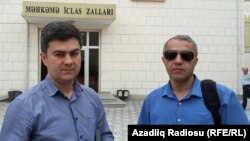 Fariz Namazli və Yalçın İmanov (sağda)