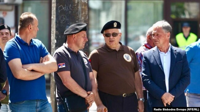 Delegacija iz Republike Srpske na obilježavanju 33. godišnjice od dešavanja u bivšoj Dobrovoljačkoj ulici, Sarajevo, BiH, 3. maja 2025.