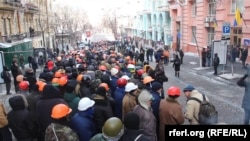 Пратэстоўцы ў Кіеве