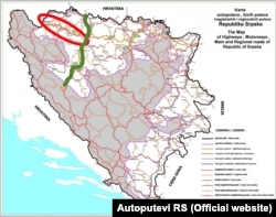 Mapa autoputa